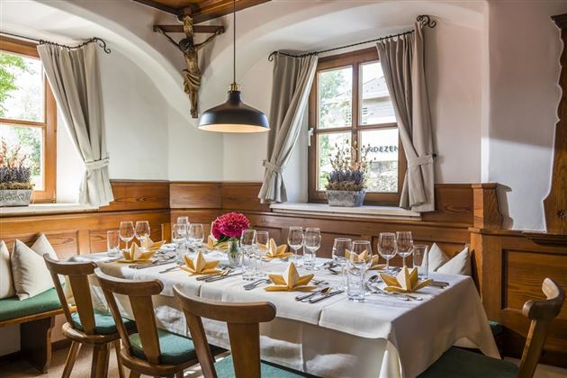 gedeckter Tisch