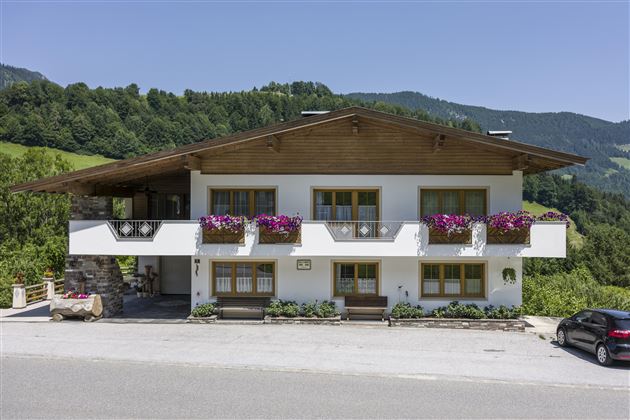 Haus Enzian Thiersee in Hinterthiersee im Sommer