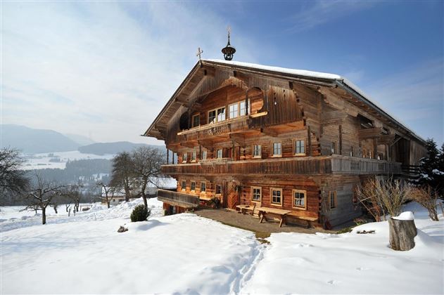 Hausansicht Winter