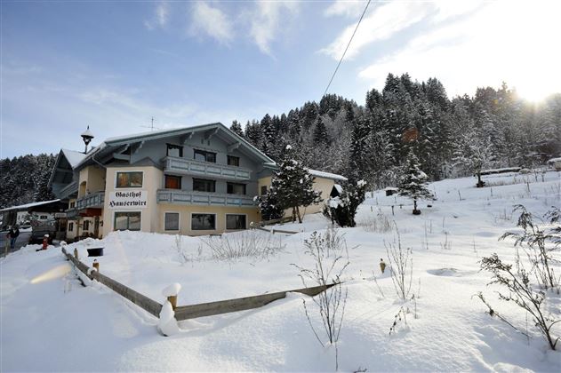 Hausansicht Winter