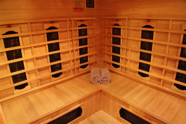 hauseigene Sauna