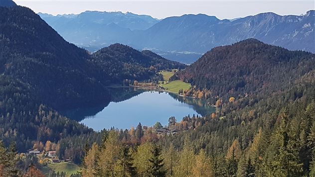 Hintersteinersee von oben