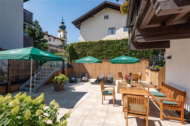 Hotel Eggerwirt Terrasse