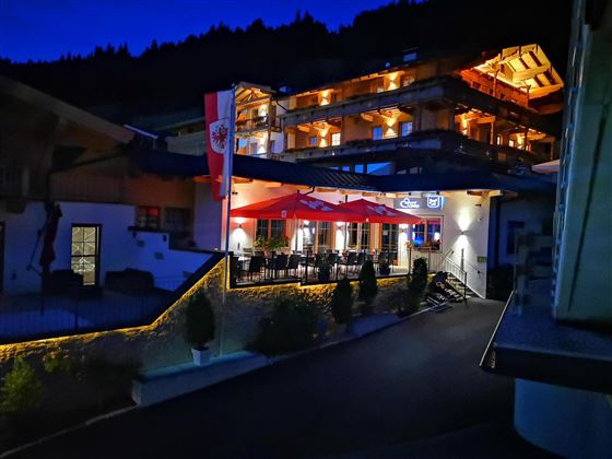 HotelRestaurant Nachts