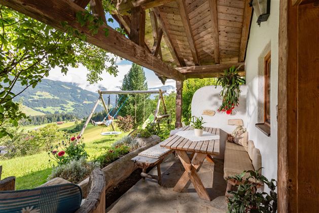 Hütte Terrasse