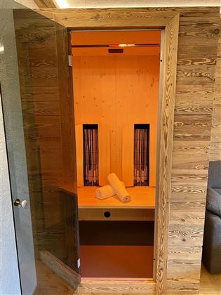 Infrarotkabine in Deluxe Suiten
