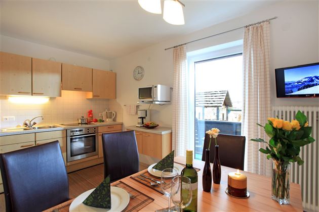 Küche von Appartement 3
