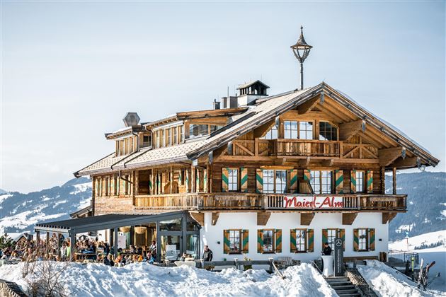 Maierl Alm im Winter