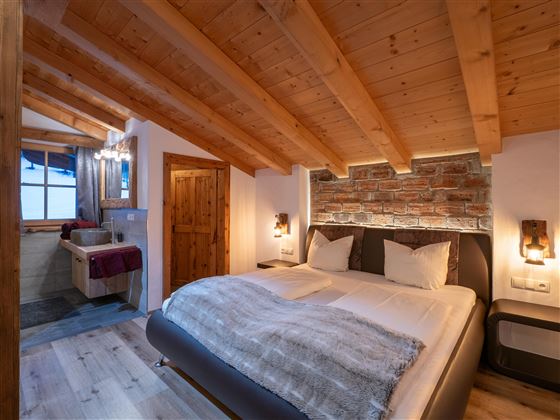 Panorama_Appartement_Obermanz_Mittermoosenweg_Bett