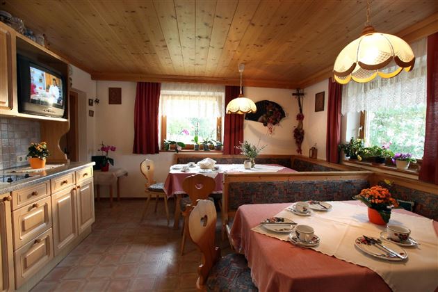 Pension Leitner Frühstücksraum