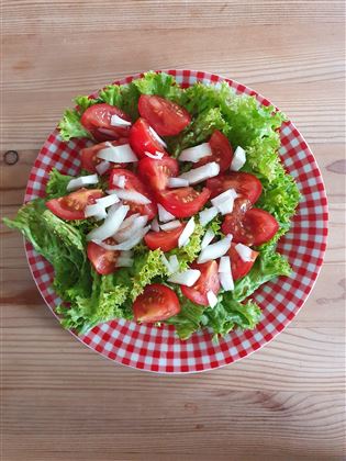 Salat auf Vorbestellung