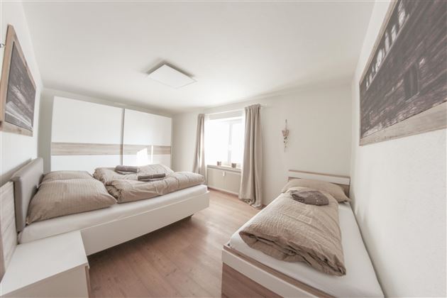 Schlafzimmer Ambiento Tirol Apartment Ferienwohnun
