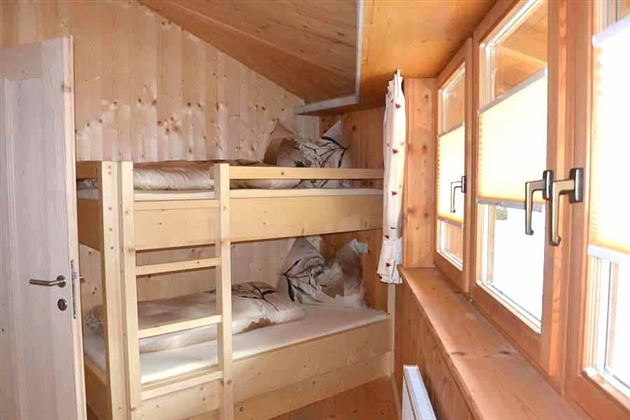 Schlafzimmer mit Etagenbett