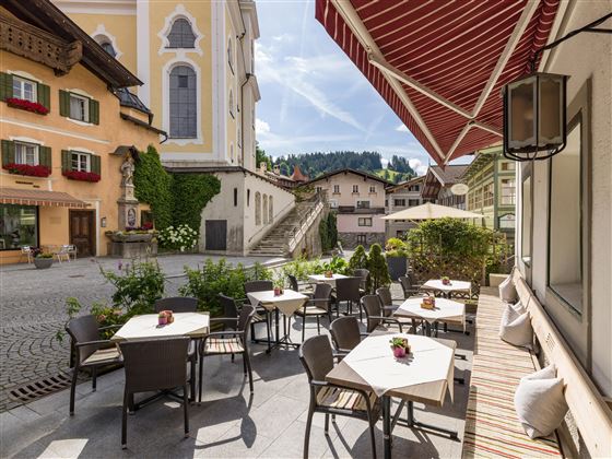 Sommerterrasse_Aussicht Marktplatz