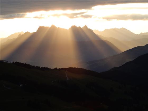 Sonnenaufgang Hohe Salve