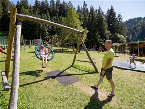 Spielplatz Schaukel