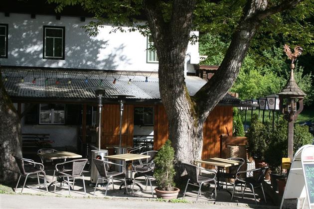 Terasse und Biergarten