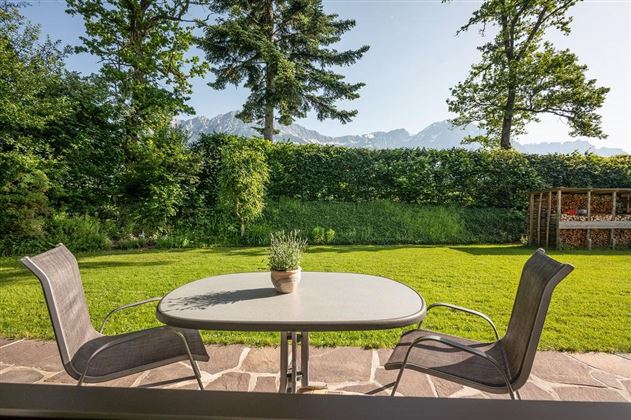 Terrassenbereich von Apartment Wilder Kaiser Blick