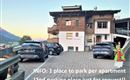 1 Parkplatz pro Appartement