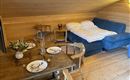 Appartement 1 Küche - Blich zur (Schlaf)-Chouch