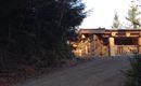 Auffahrt zum Chalet
