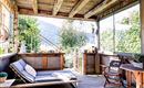 Ausblick Appartement Murmele zur Terasse