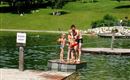 Badespaß beim Badesee Going