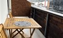 Balkon 2 Personen Appartment