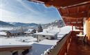 Balkon im Winter