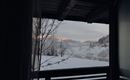 Blick vom Hotel Glockenstuhl im Winter