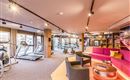 Fitnessstudio mit Sitzecke