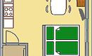 Floorplan Wohnstudio 2A