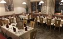 Frühstücksraum und Abendessen