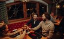 Guests in the restaurant Glockenstuhl