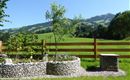 Garten/ Zimmeraussicht zur Hohen Salve