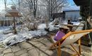 Haus am Bach - im Winter