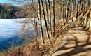Herbst See Wandern