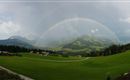 Panorama mit Regenbogen