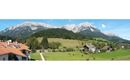 Sommerpanorama Blick von der Dachterasse