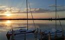 Sonnenuntergang Jochstubensee