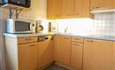 vollausgestattete Küche im gr. Appartement