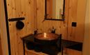 Sink in the bunk bed room