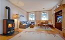 Wohnzimmer mit Fernseher