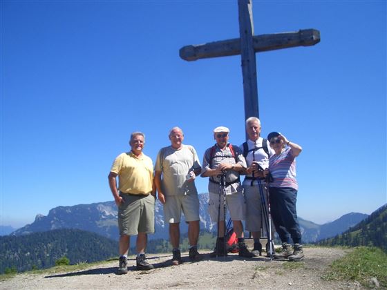 Unsere gemeinsamen Wanderungen sind sehr beliebt!