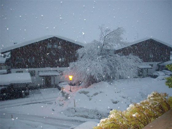 Vom balkon aus!