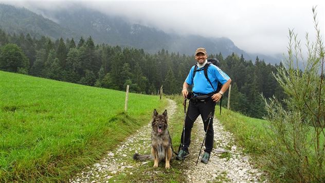 Wandern mit Rika (RIP)
