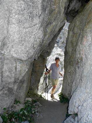 Wanderung von der Gruttenhütte über Jubiläumssteig