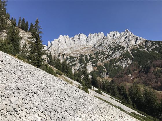 Wilder Kaiser im Herbst