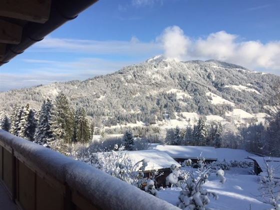 Winter Balkon