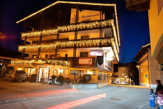 Winterbild Hotel Klein